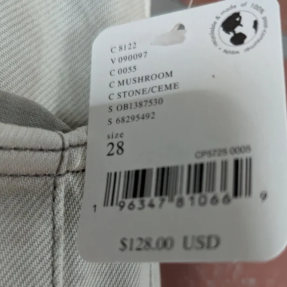 NWT- WE THE FREE- OLD WEST SLOUCHY JEAN SZ. 28 - Picture 6 of 12